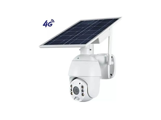 &u++ CAMARA IP ROBOTICA WIFI EXTERIOR DOMO PANEL SOLAR ZC-YT01-4G